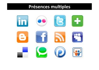 Présences	
  mul4ples	
  
 