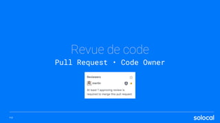 P.21
Revue de code
Pull Request • Code Owner
 