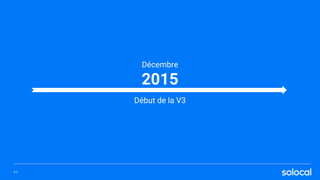 Décembre
2015
Début de la V3
P.7
 
