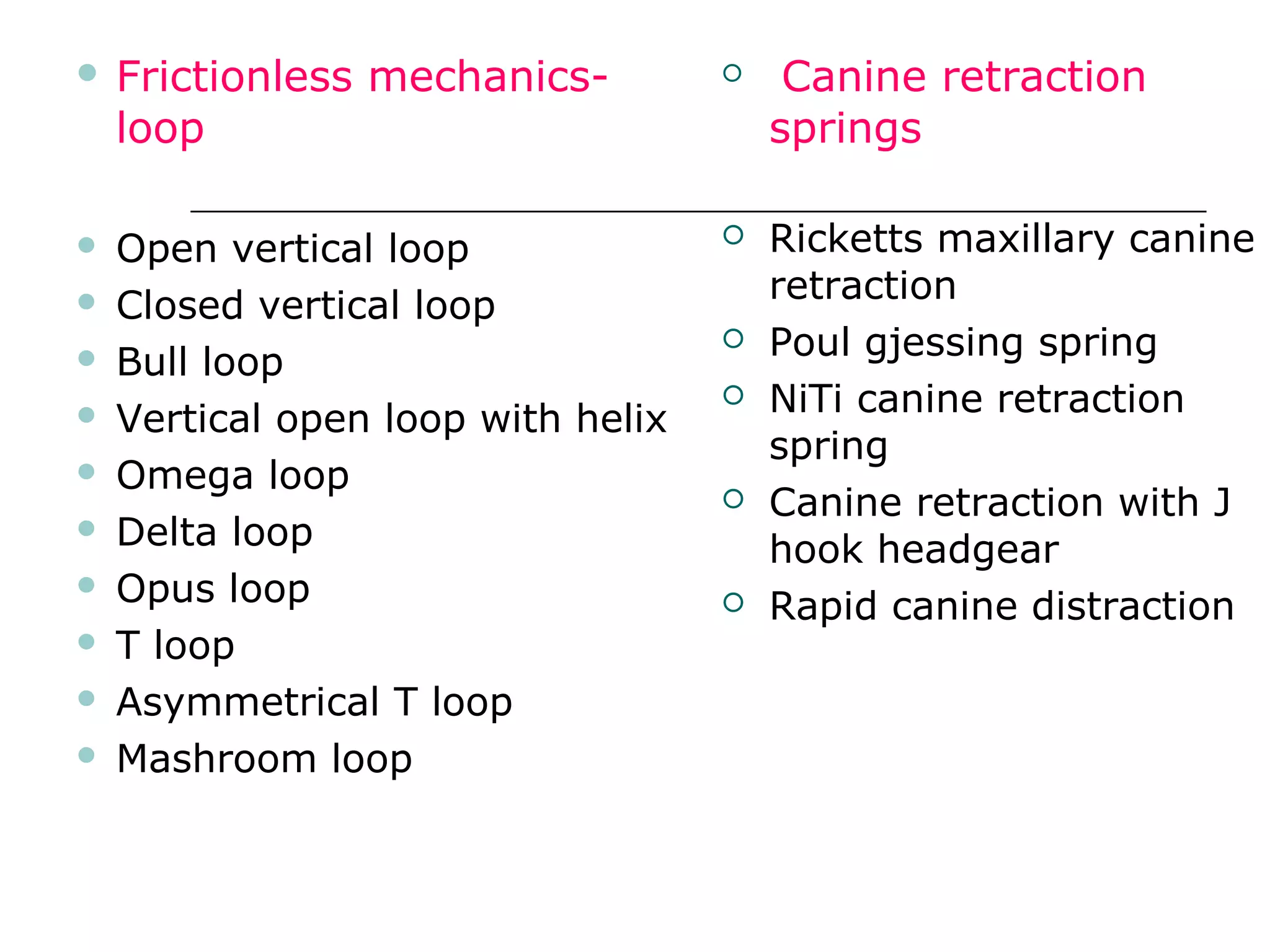 Retraction mechanics | PPT