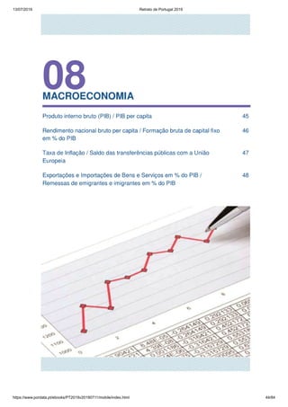 13/07/2019 Retrato de Portugal 2019
https://www.pordata.pt/ebooks/PT2019v20190711/mobile/index.html 44/84
 