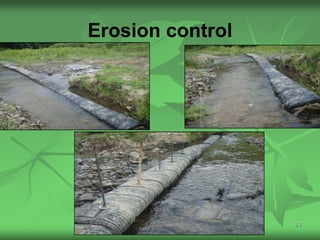 Erosion control




                  24
 