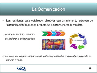   Crecer un 10 % en determinado mercado , en x tiempo