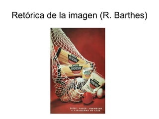 Retórica de la imagen (R. Barthes)
 