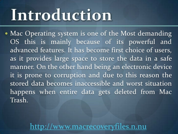 How to Retrieve Trash Mac