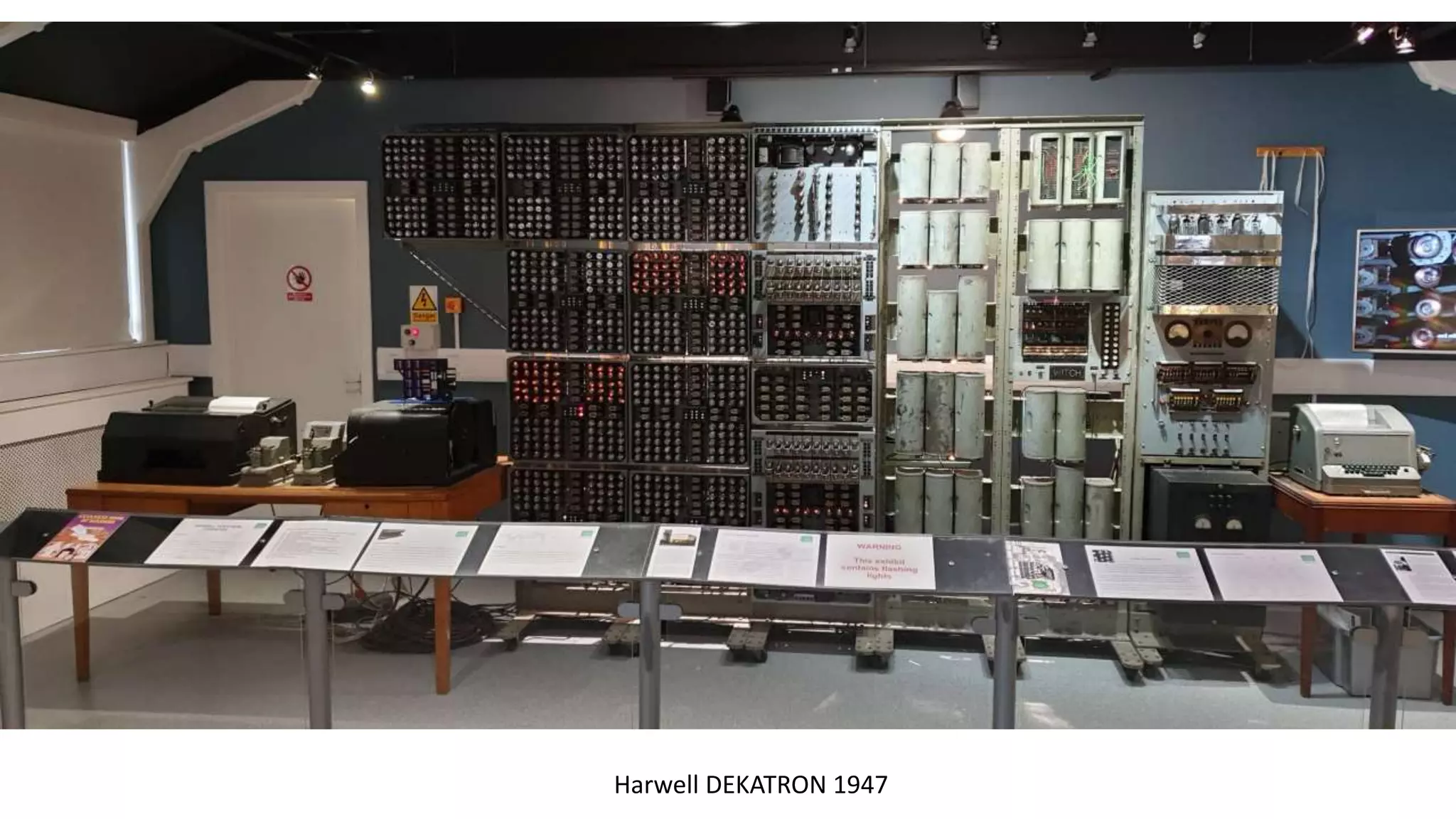 Harwell DEKATRON 1947
 