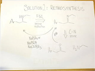 123.312 Retrosynthesis: Lecture 3