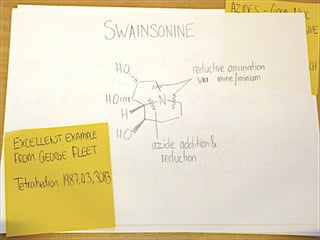 123.312 Retrosynthesis: Lecture 3