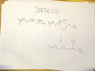 123.312 Retrosynthesis: Lecture 3