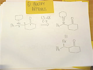 123.312 Retrosynthesis: Lecture 3
