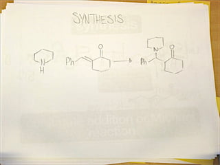 123.312 Retrosynthesis: Lecture 3