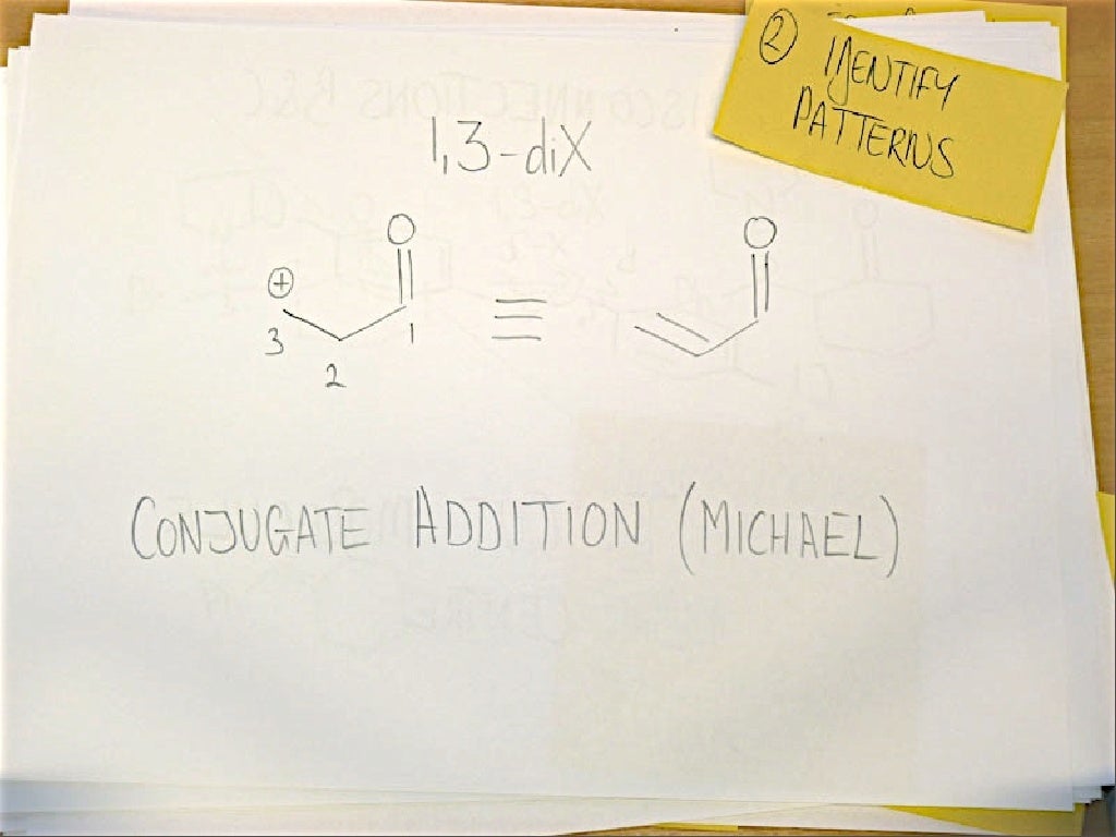 Retrosynthesis problems and solutions picture