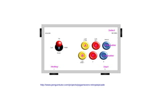 http://www.penguintutor.com/projects/pygamezero-retropiepicade
 
