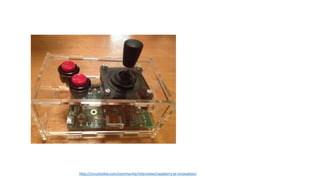 http://circuitcellar.com/community/interviews/raspberry-pi-innovation/
 