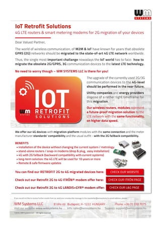 IoT Retrofit solutions for the energy market!