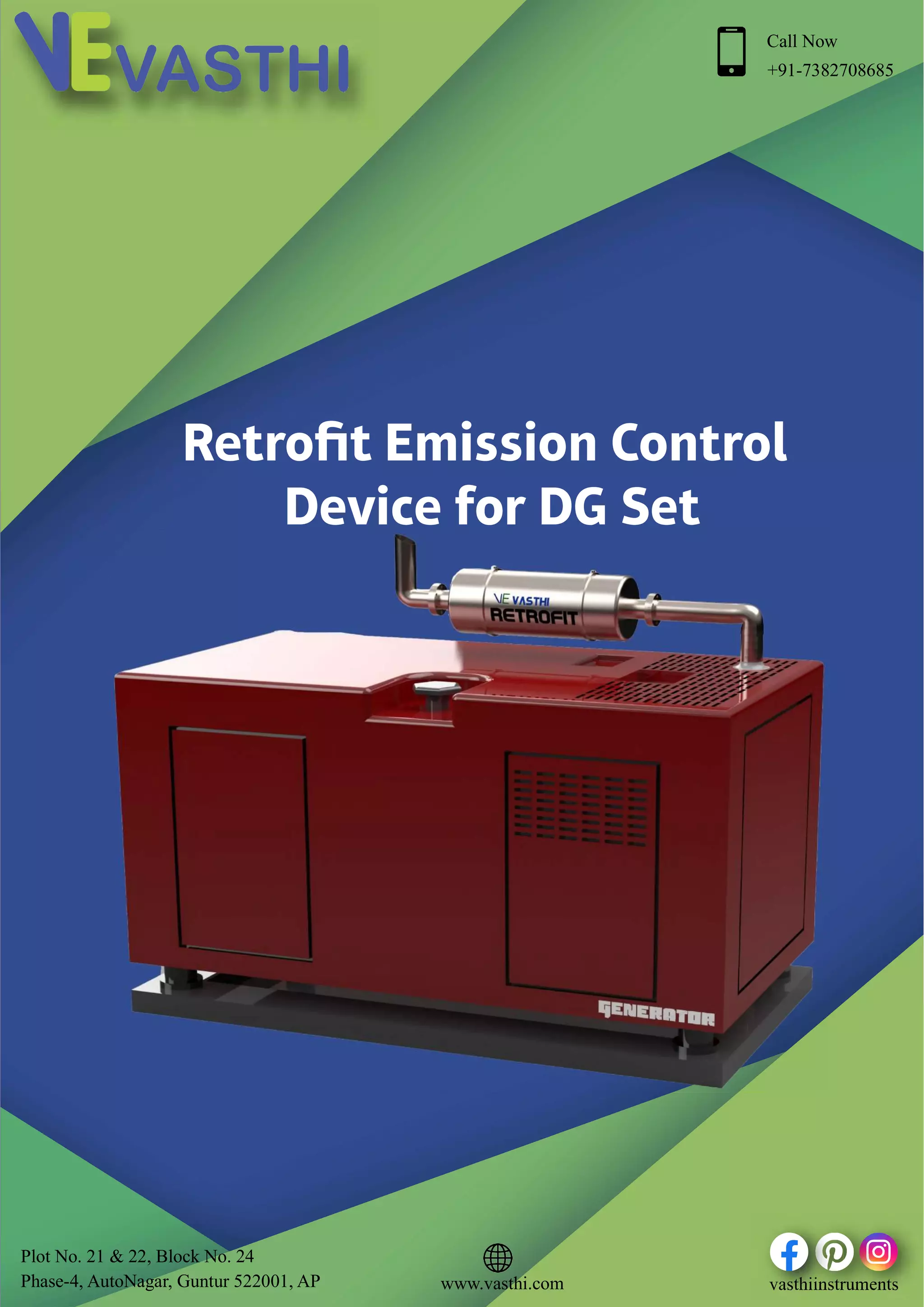 Emission Control Device for DG Set PDF