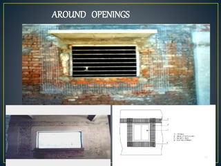 AROUND OPENINGS
18
 