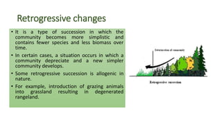 RETROGRESSIVE CHANGES, CONCEPT OF CLIMAX COMMUNITIES AND RESILIENCE OF ...