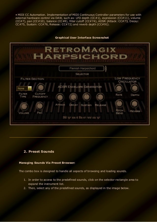 RetroMagix Harpsichord VST VST3 Audio Unit EXS24 & KONTAKT Based on