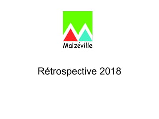 Rétrospective 2018
 