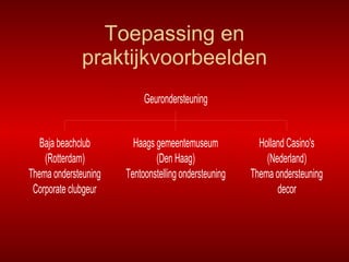 Toepassing en praktijkvoorbeelden 