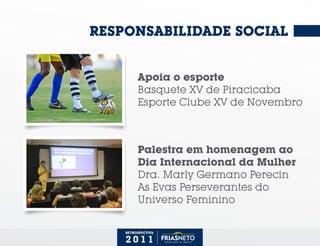 FRIAS NETO Retrospectiva 2011