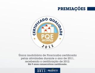 FRIAS NETO Retrospectiva 2011