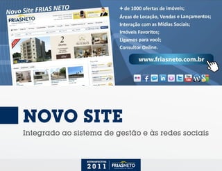 FRIAS NETO Retrospectiva 2011