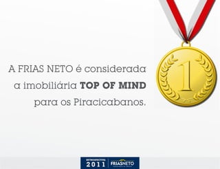 FRIAS NETO Retrospectiva 2011