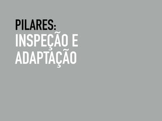 PILARES:
INSPEÇÃO E
ADAPTAÇÃO
 