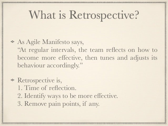 retrospective meaning retrospective meaning