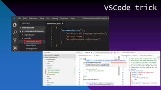 VSCode trick
 