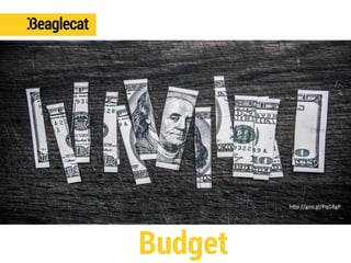 Budget 
h"p://goo.gl/PqGBgP 
 