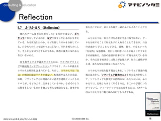16
(C) 2023 ESM, Inc.
2023/4/8 ふりかえりカンファレンス2023
Reflection
Reflection
 