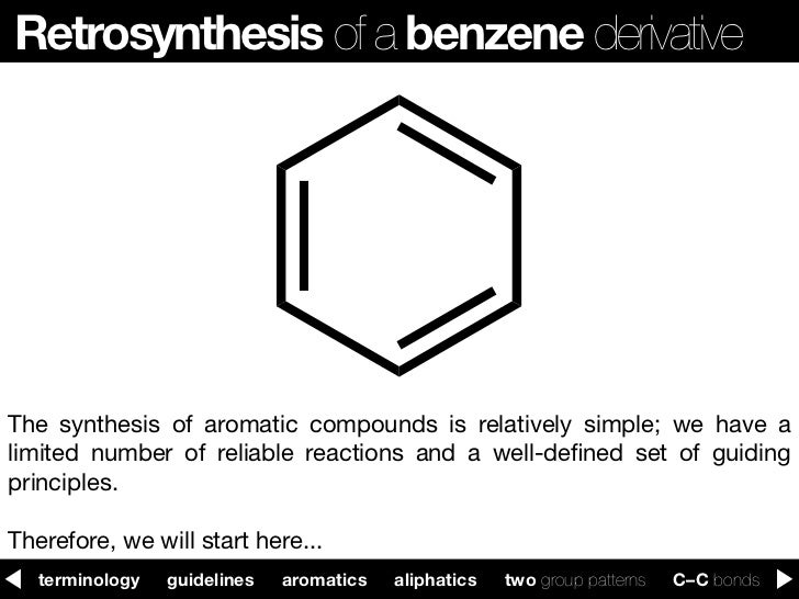 Retrosynthesis 123.312