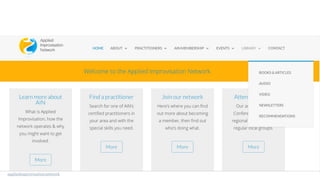 appliedimprovisation.network
 