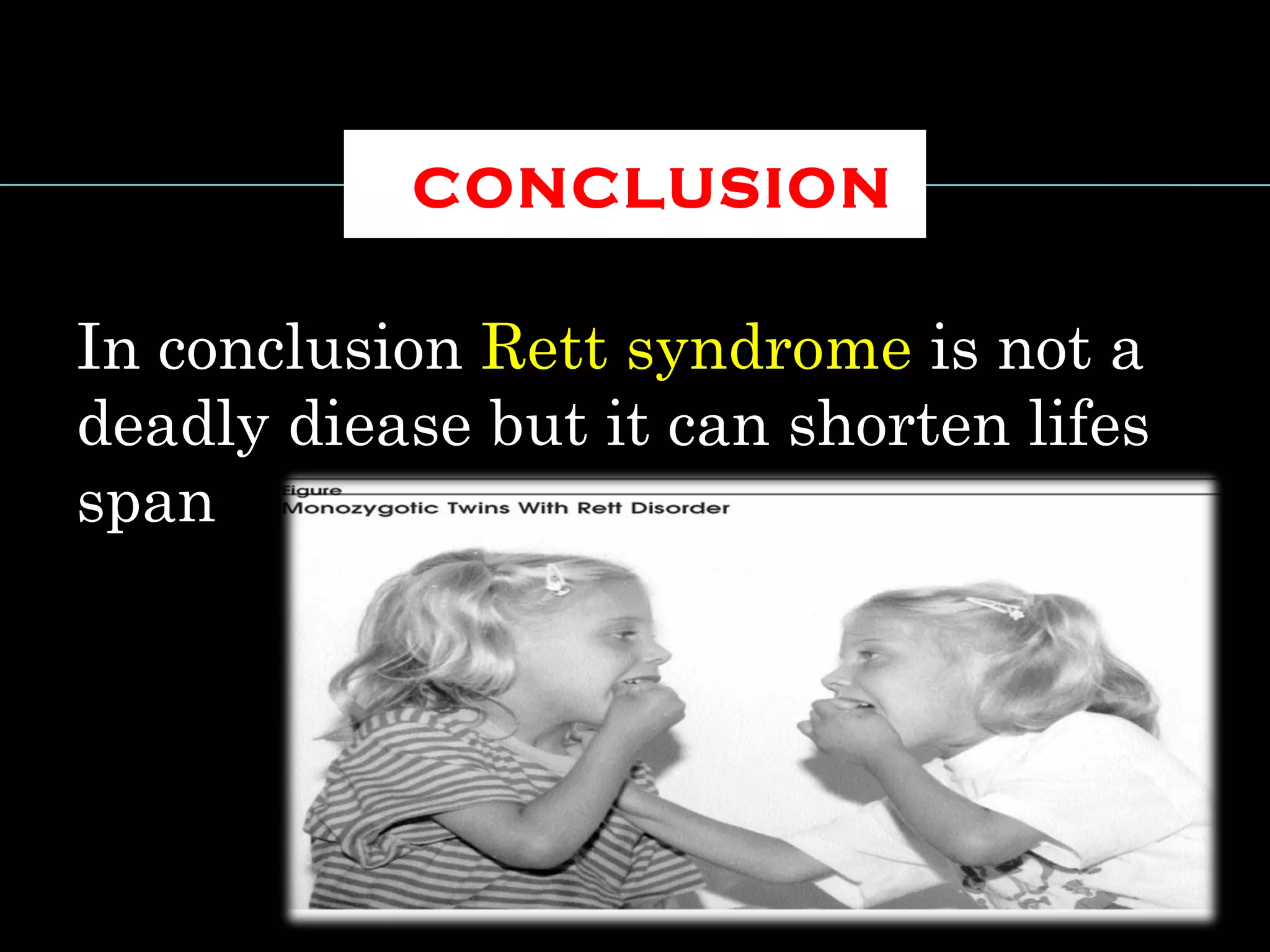 Rett syndrome | PPT