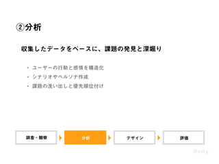 Retty流 ユーザーシナリオの作り方