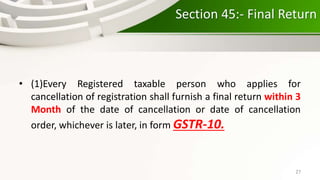 FILING OF RETURNS [SECTION 37 TO 48] | PDF