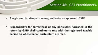 FILING OF RETURNS [SECTION 37 TO 48] | PDF