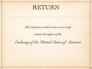 Return  introduction