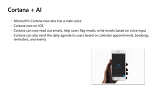 Cortana + AI
 
