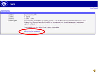 Registration closes at 11:59 p.m. on Tuesday, February 22The Speed Networking Scheduler