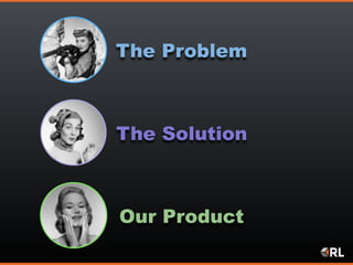 The Problem
The Solution
Our Product
 