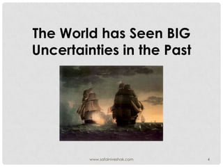 The World has Seen BIG
Uncertainties in the Past




         www.safalniveshak.com   4
 