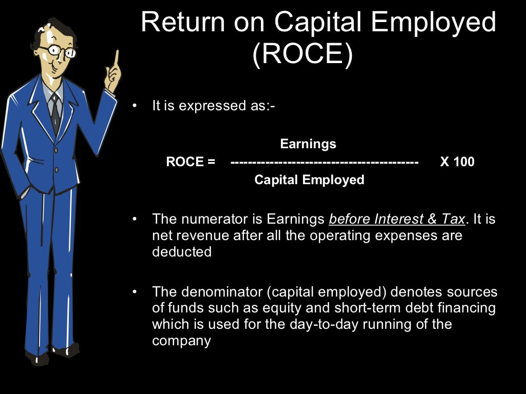 Return on capital employed