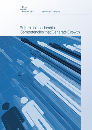 Return on Leadership –
Competencies that Generate Growth

 