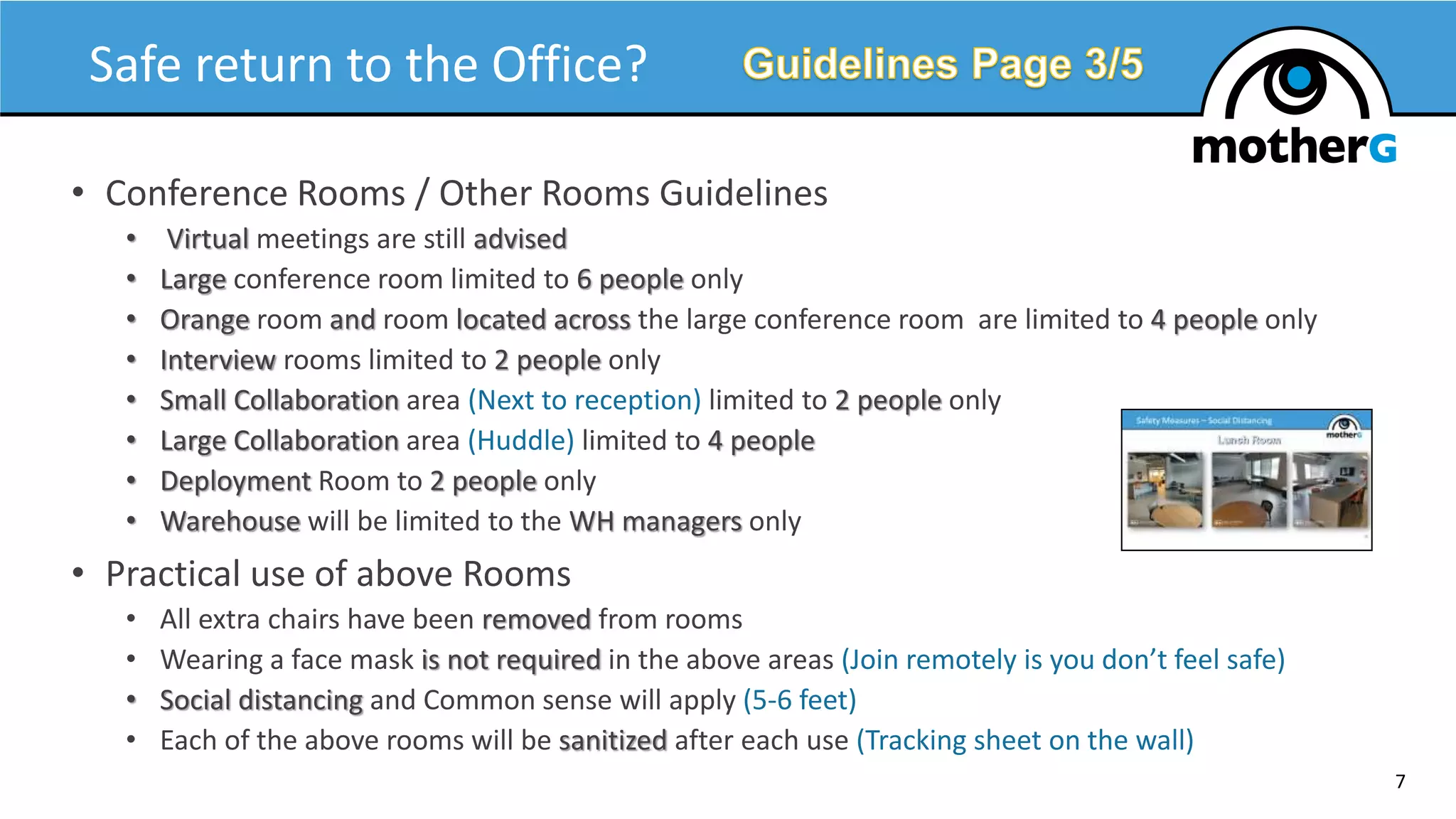 Return to Office Plan Template by MotherG | PPTX