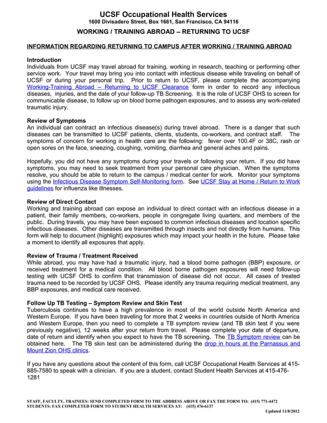 Return to work guidance pdf free download