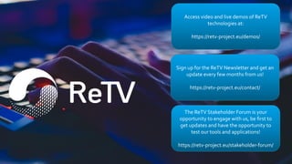 ReTV @ EBU AI-AME 2021